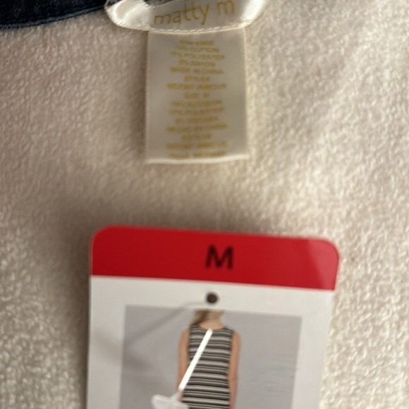 NEW Matty M Striped Dress - Picture 4 of 4